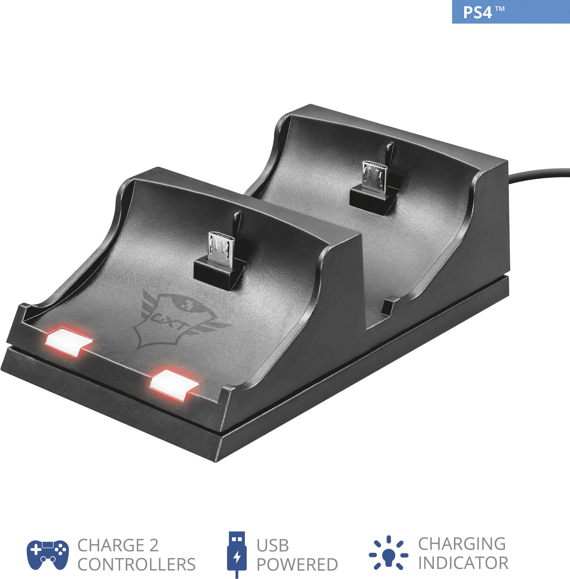 TRUST Trust Duo Charging Dock GXT235 base di ricarica per controller PS4